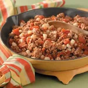 How to make Ground Turkey And Hominy Recipe