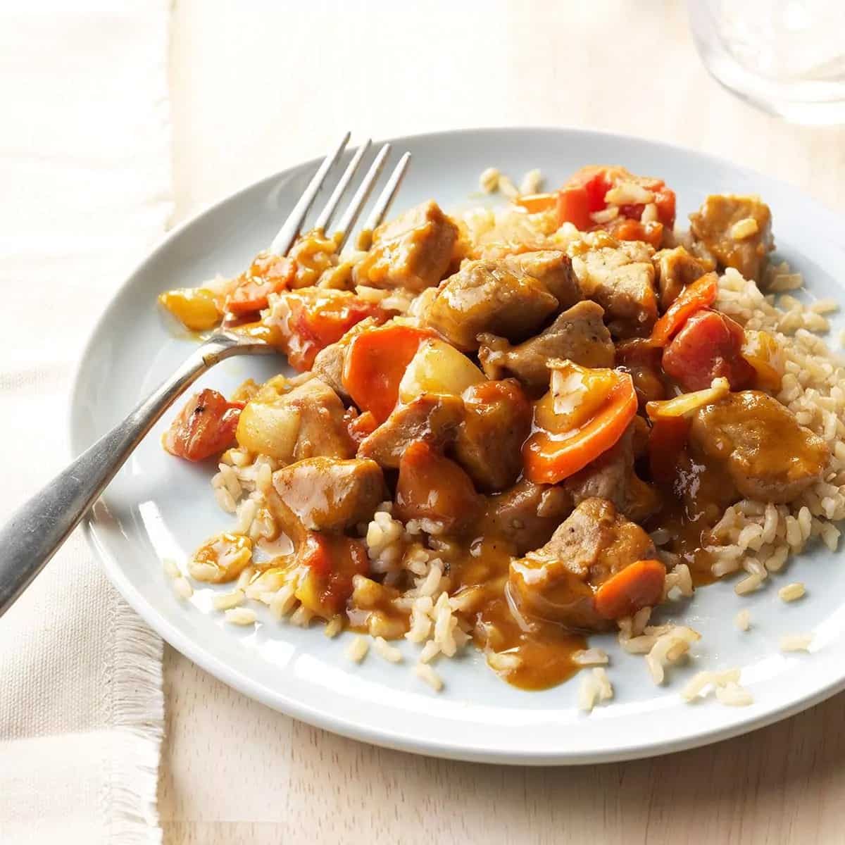 How to make Peanut Butter Pork Curry Recipe