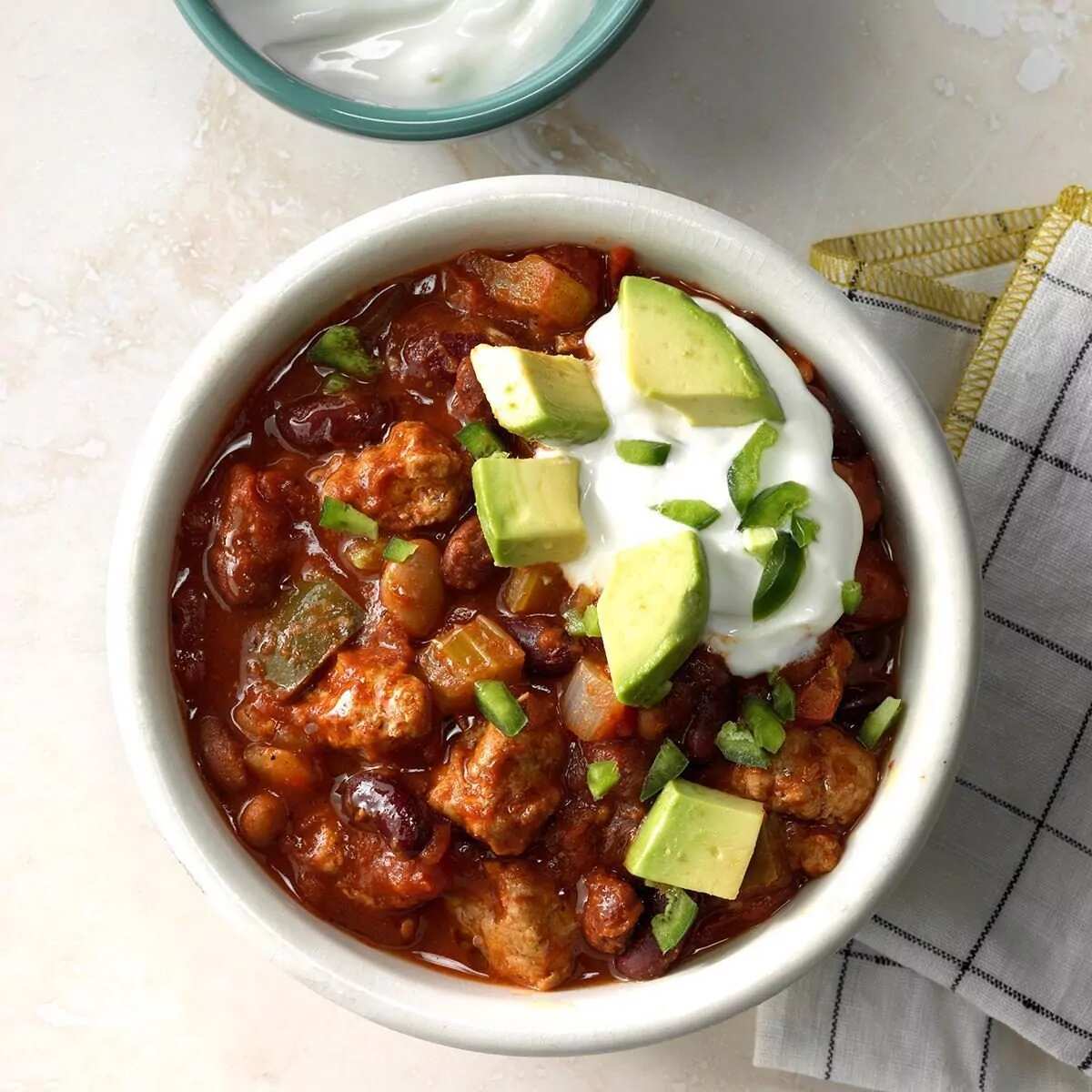 How to make Pressurecooker Turkey Chili Recipe