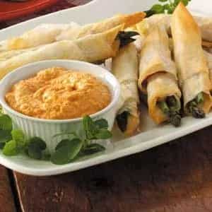 How to make Prosciutto Phyllo Roll-ups Recipe