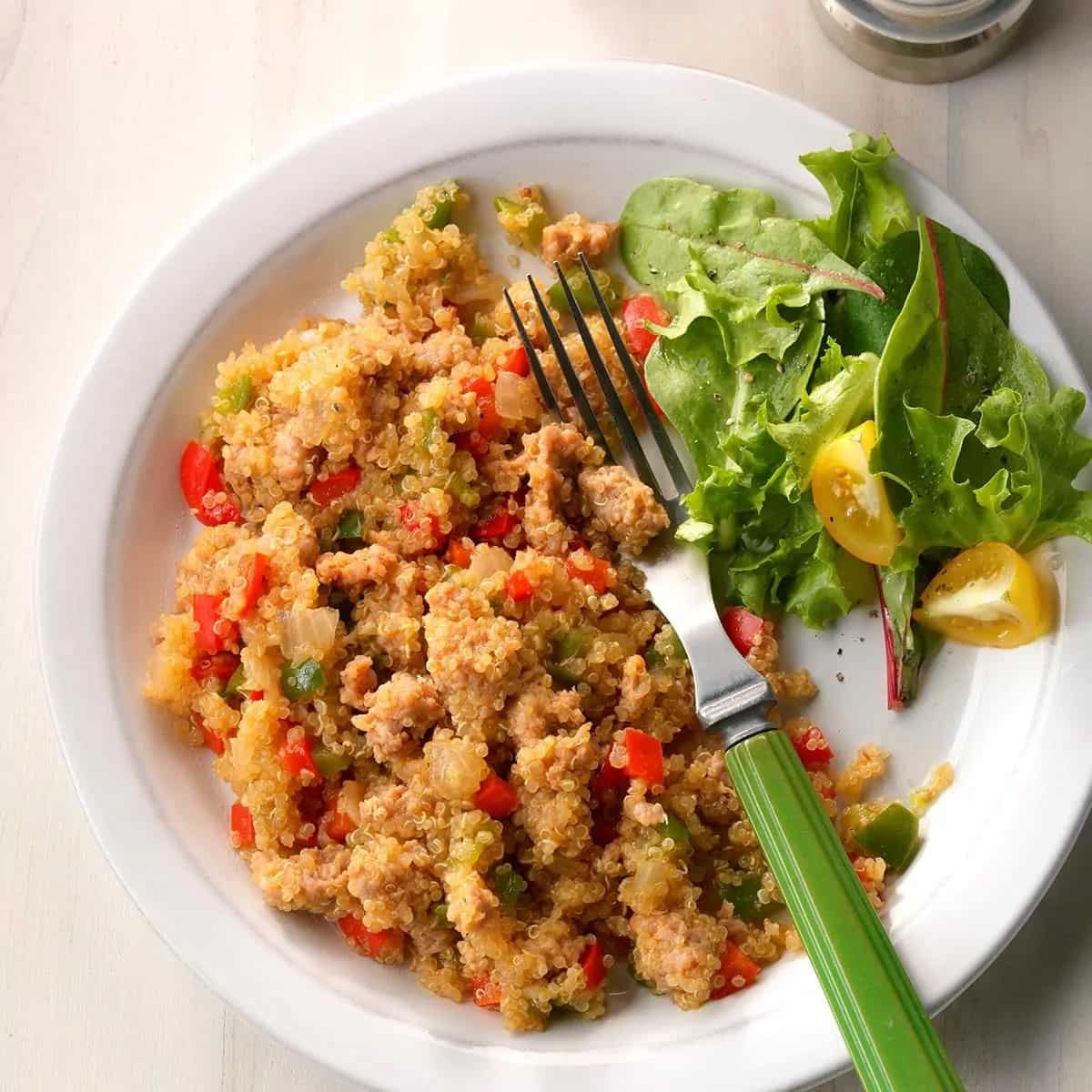 How to make Quinoa Unstuffed Peppers Recipe