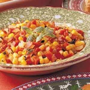 Red Pepper 'N' Corn Skillet