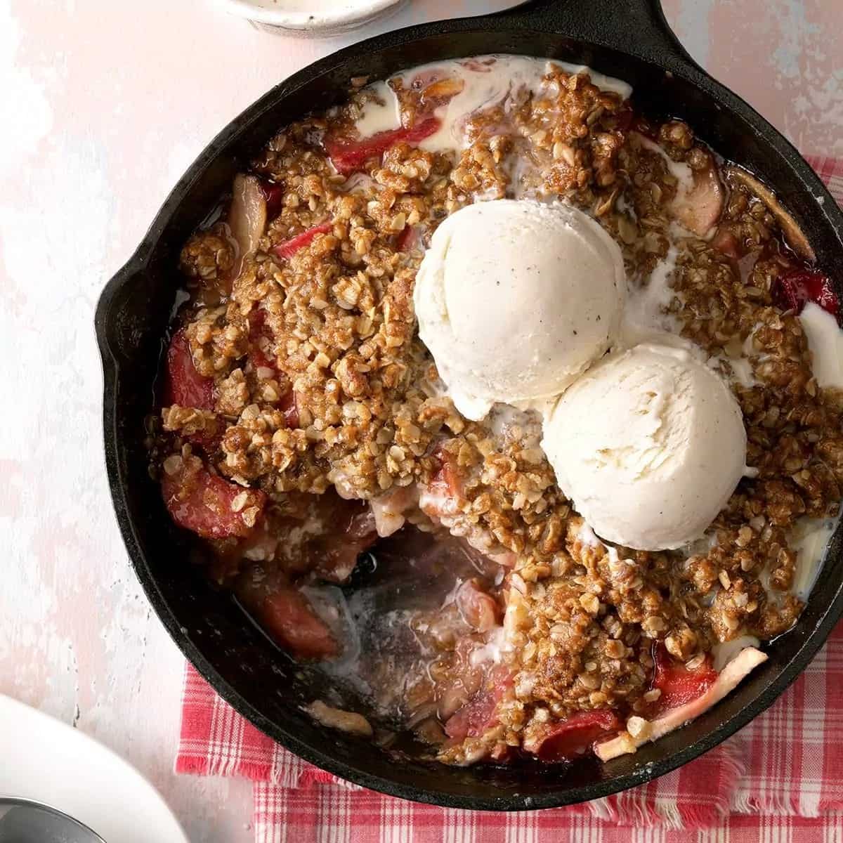 How to make Rhubarb Crisp Recipe