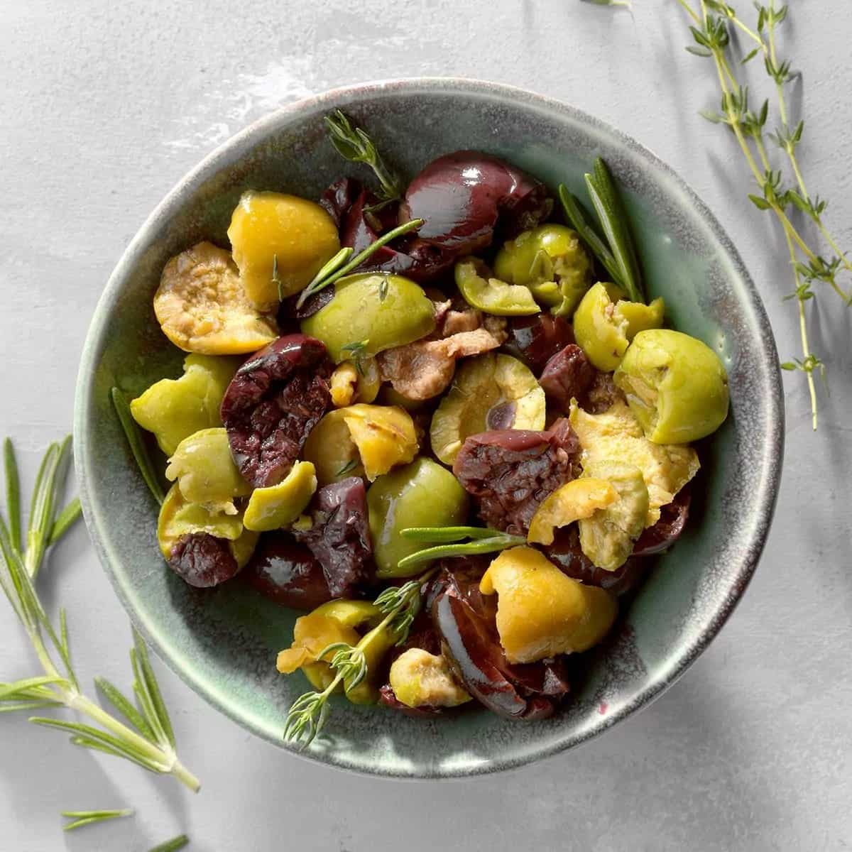 How to make Smashed Olives Recipe