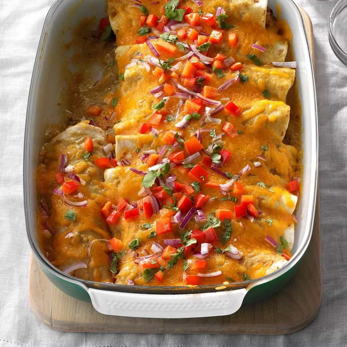 How to make Sunrise Sausage Enchiladas Recipe