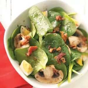 How to make Super Spinach Salad For Two Recipe