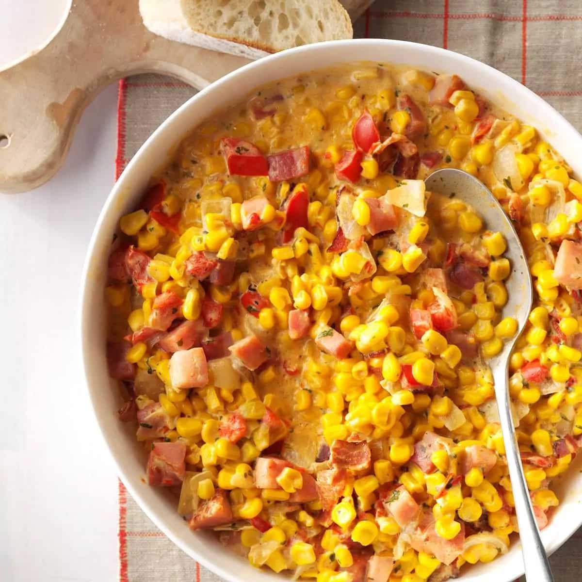 How to make Sweet Onion Creamed Corn Recipe