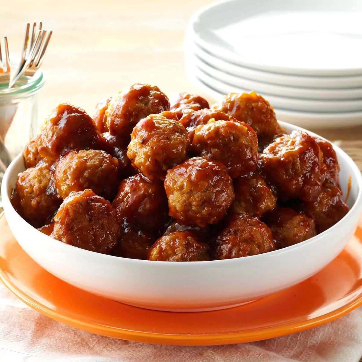 How to make Tangy Glazed Meatballs Recipe