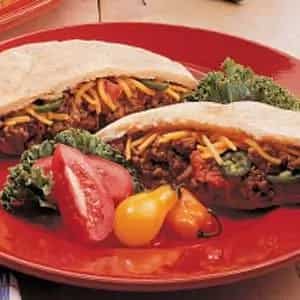 How to make Tex-mex Pitas Recipe