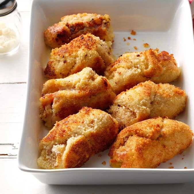 Turkey Cordon Bleu with Alfredo Sauce