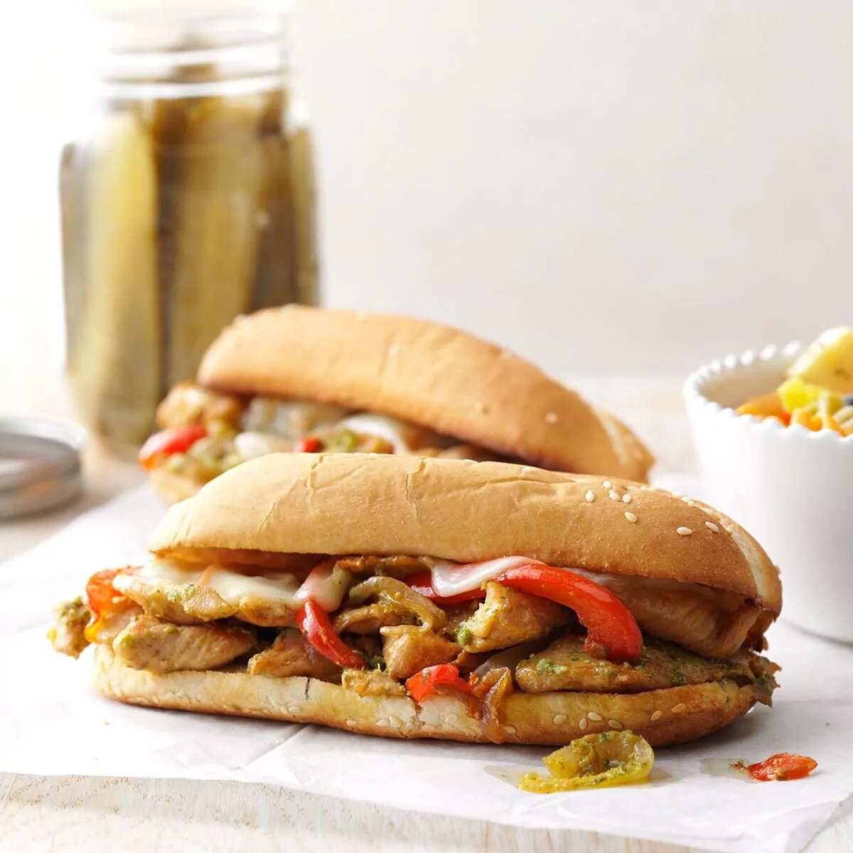 How to make Turkey Pesto Subs Recipe