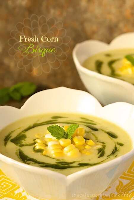 Fresh Corn Bisque
