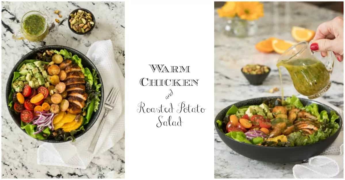 How to make Warm Chicken And Roasted Potato Salad Recipe