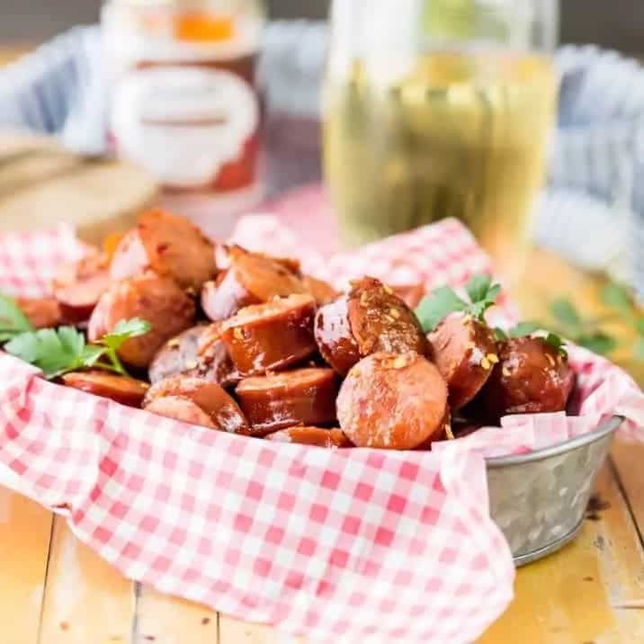How to make Crock Pot Kielbasa Sausage Bites Appetizer Recipe