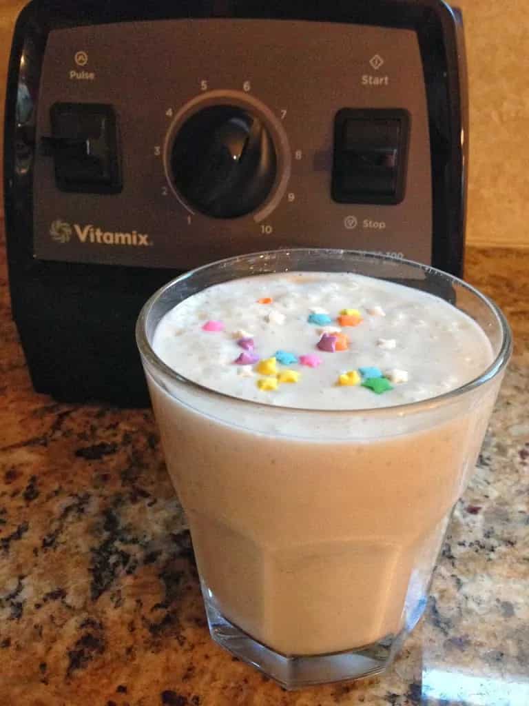 How to make Guiltless Cake Batter Smoothie Recipe