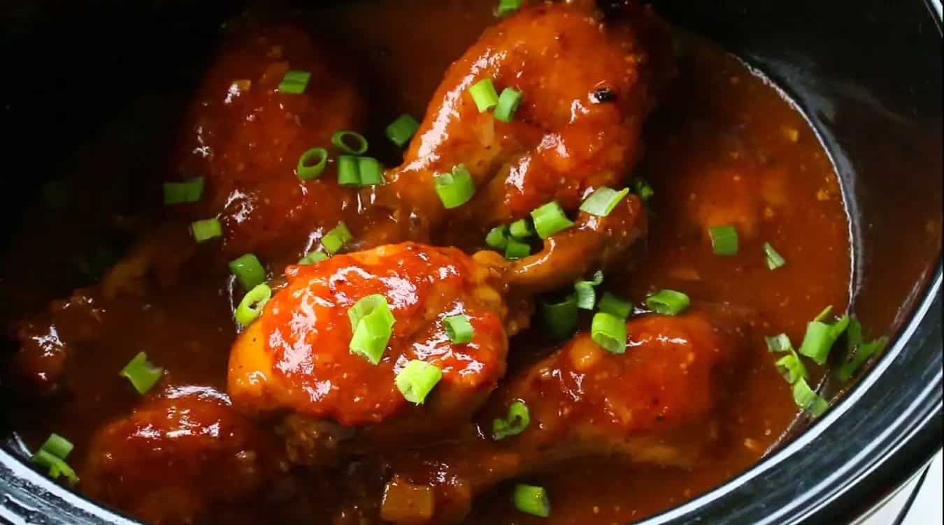 How to make Slow Cooker Pineapple Orange Bbq Chicken Recipe