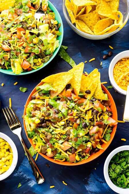 20 Minute Doritos Taco Salad
