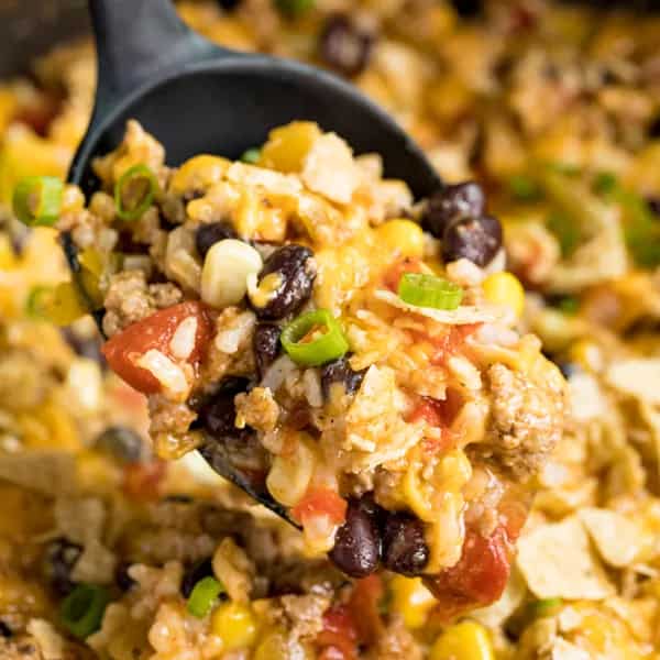 How to make Southwest Ground Turkey And Rice Skillet Recipe