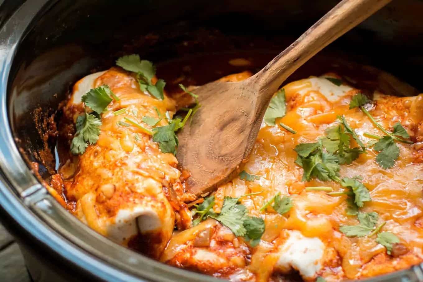 How to make Slow Cooker Smothered Beef Burritos Recipe