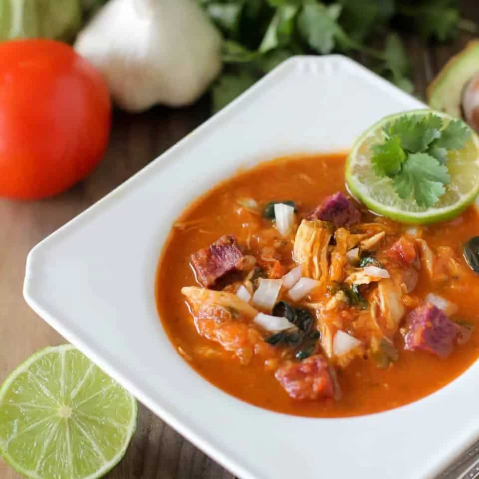 How to make Whole30 Chicken Tortilla Soup Recipe