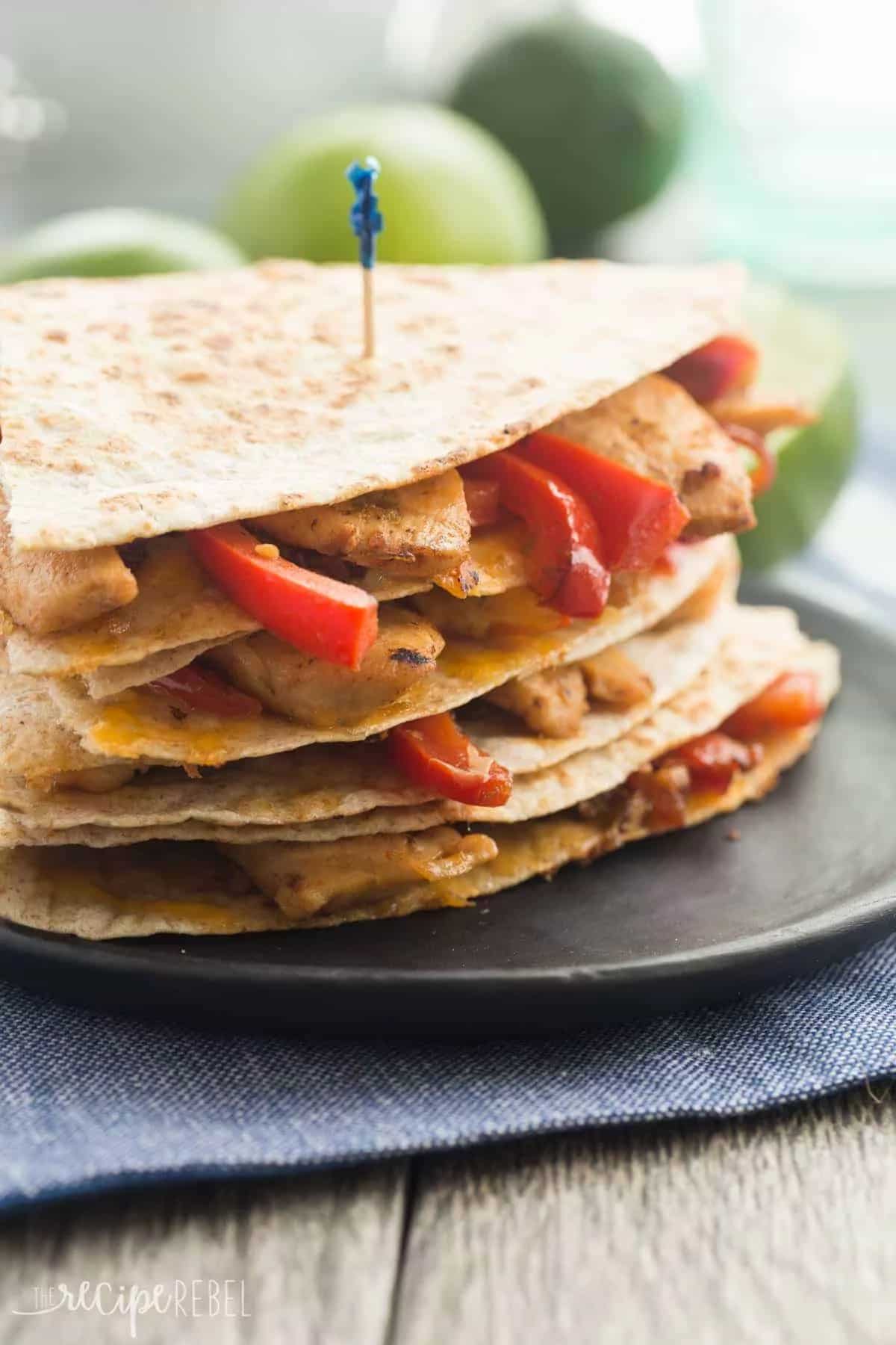 How to make Honey Lime Chicken Quesadillas 30 Minute Thursday Recipe