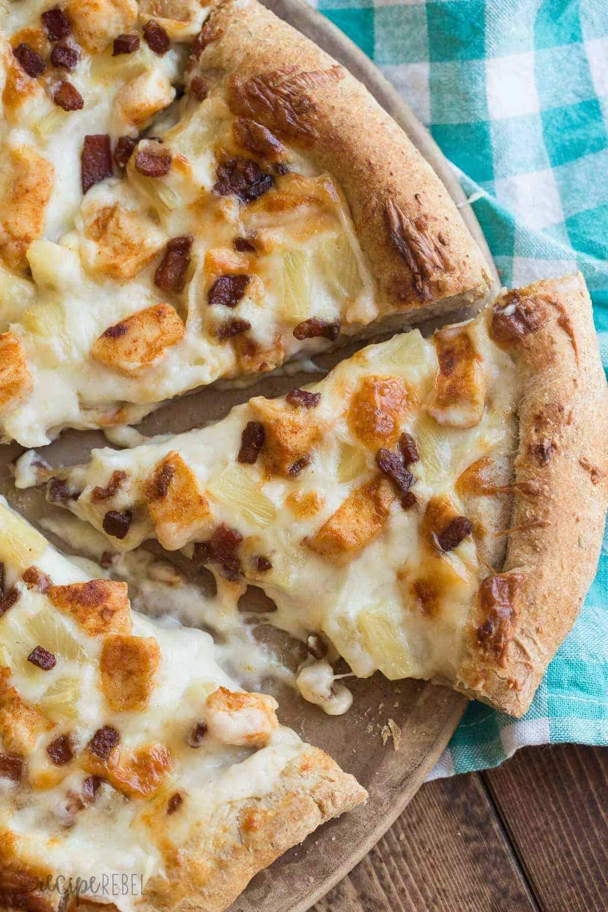 How to make Tropical Chicken Pizza Recipe