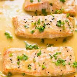 How to make Pineapple Ginger Glazed Baked Salmon Recipe