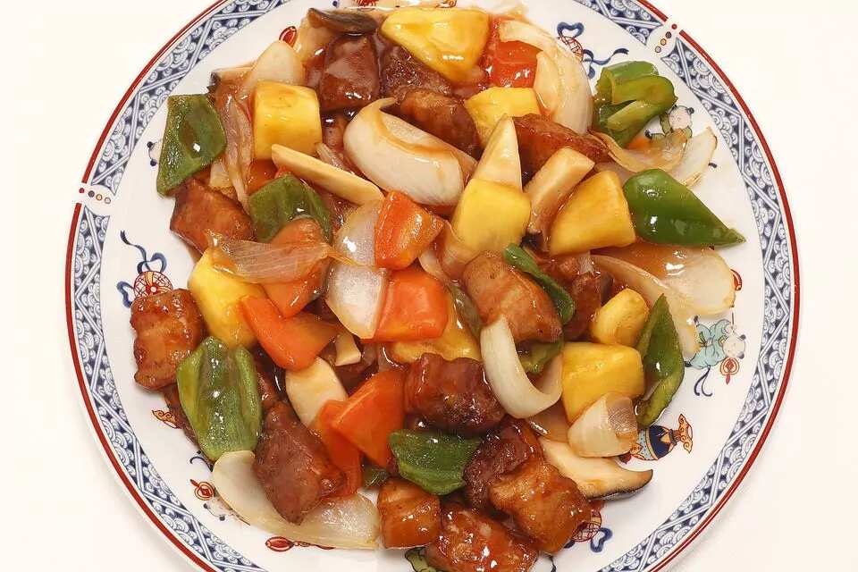 Chinese Orange Pork Chop Stir-Fry