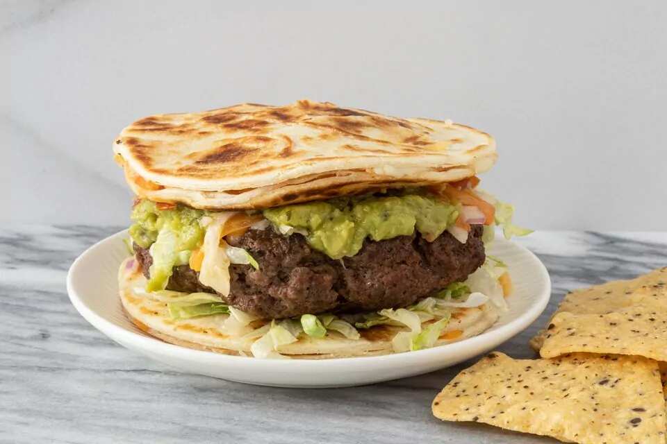 How to make Copycat Applebee's Quesadilla Burgers Recipe