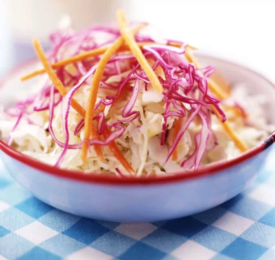 How to make Tangy Raw Vegan Cole Slaw Cabbage Recipe