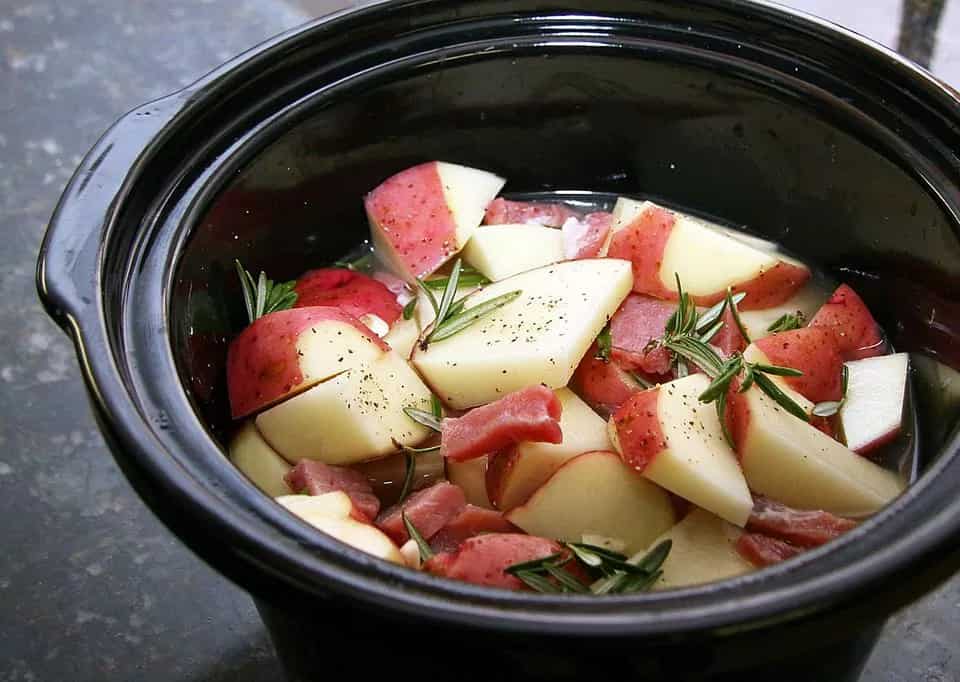 How to make Slow Cooked Potatoes And Country Ham Recipe