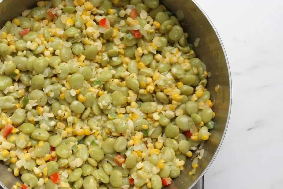 Succotash With Fresh Lima Beans And Corn Succotash With Fresh Lima Beans And Corn