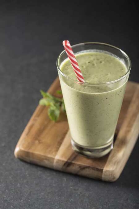 Sugar-Free Vegan Grasshopper Milkshake Sugar-Free Vegan Grasshopper Milkshake