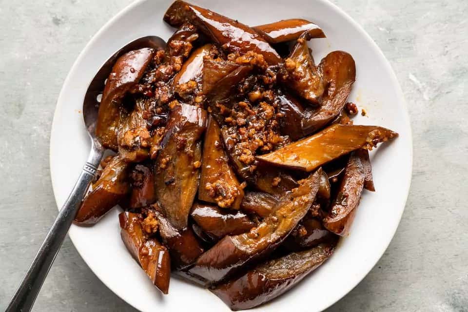 How to make Sichuan Eggplant In Garlic Sauce Recipe