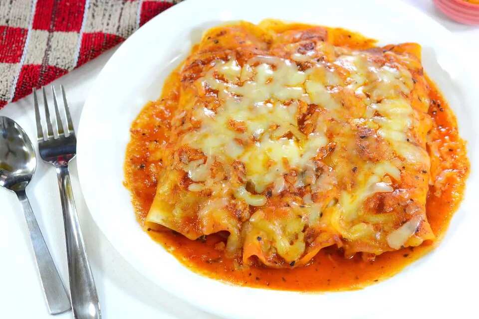 10-Minute Tofu Enchiladas