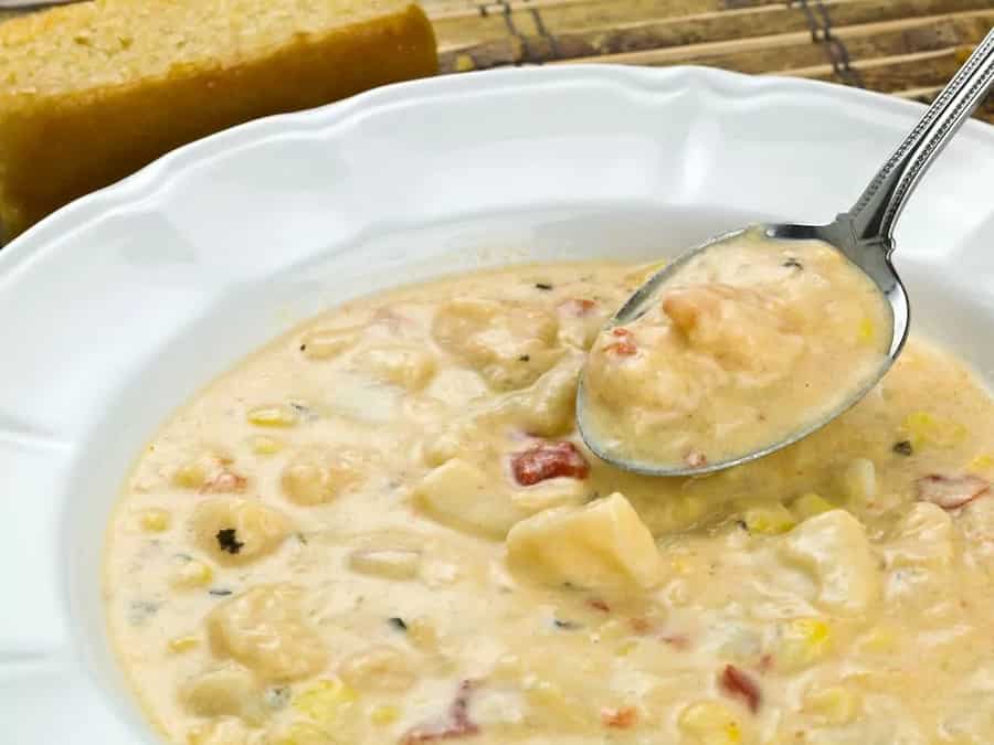 Tuna Chowder With Corn And Cheese Tuna Chowder With Corn And Cheese