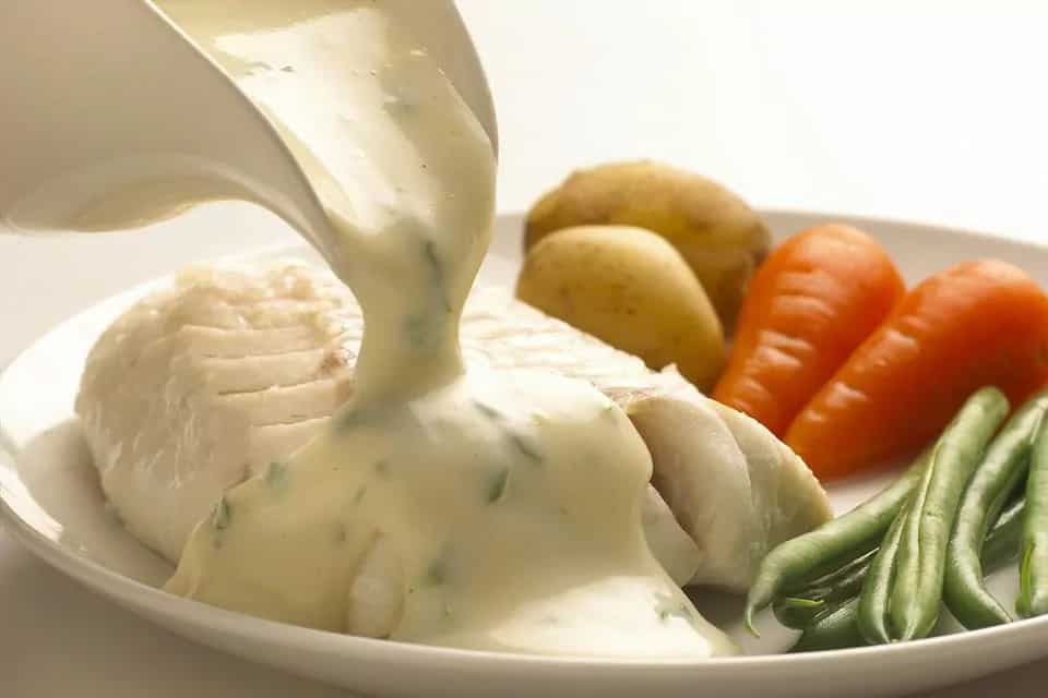 How to make Baked Cod With Beurre Blanc Sauce Recipe