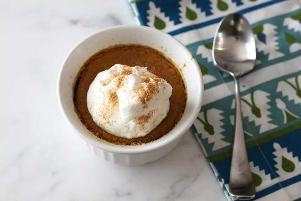 Baked Sweet Potato Custard