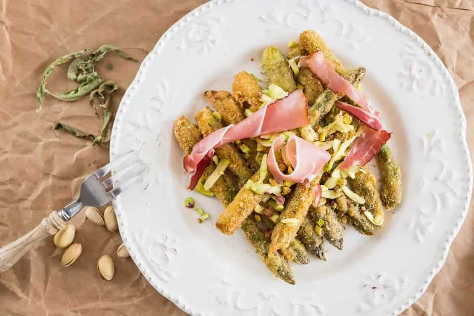 How to make Deepfried Asparagus Recipe