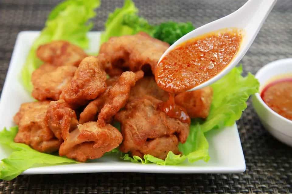 How to make Deep-fried Chicken With Spicy Hoisin Sauce Recipe