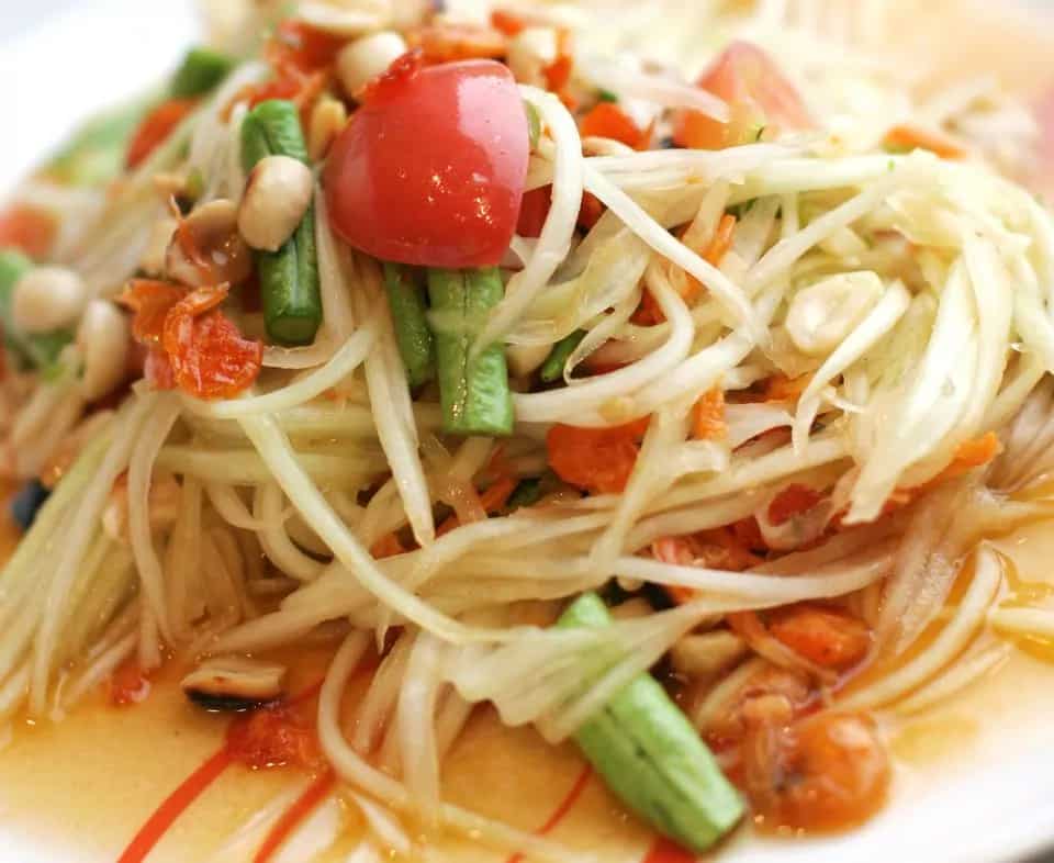 How to make Vegan Papaya Salad Recipe