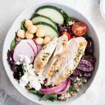 Chicken Gyro Bowls