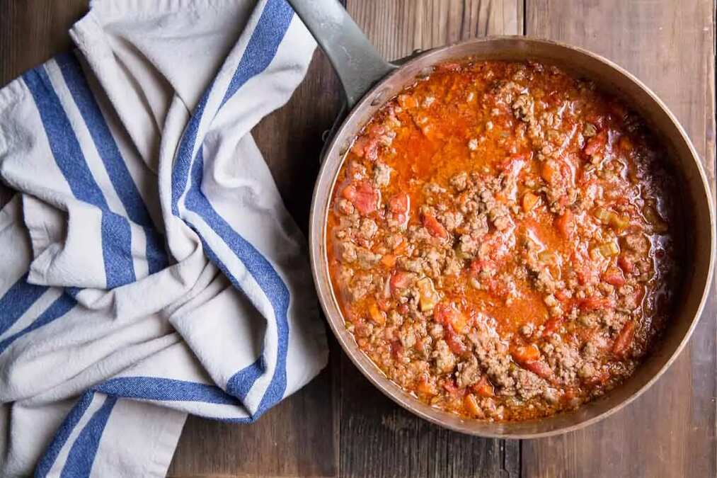 Homemade Bolognese Sauce