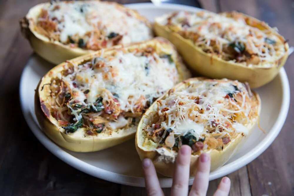 Twice Baked Spaghetti Squash