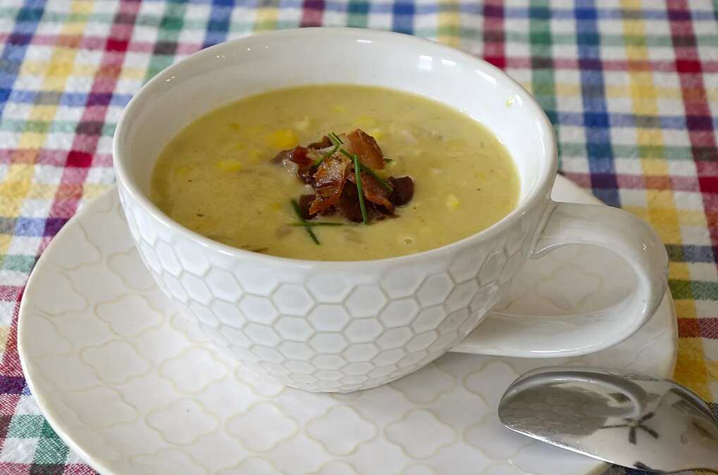 Corn Chowder with Bacon