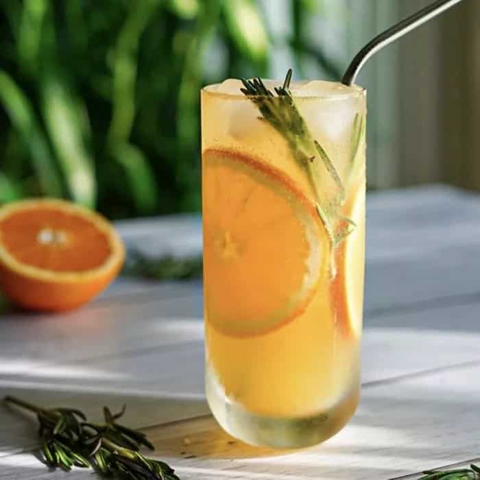 How to make Orange Rosemary Collins Recipe