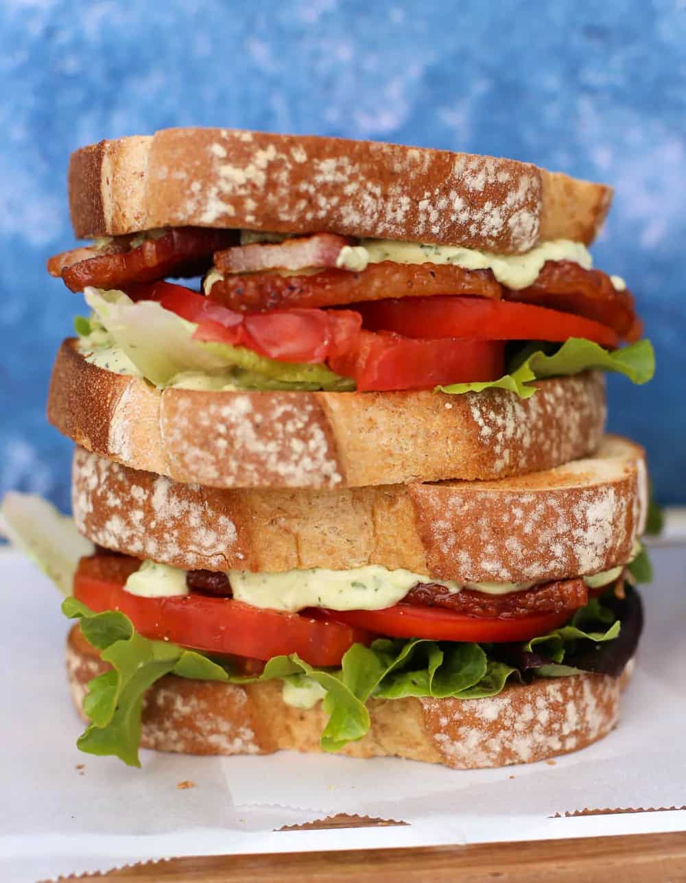 How to make Gourmet Blts With Avocado Aioli Recipe