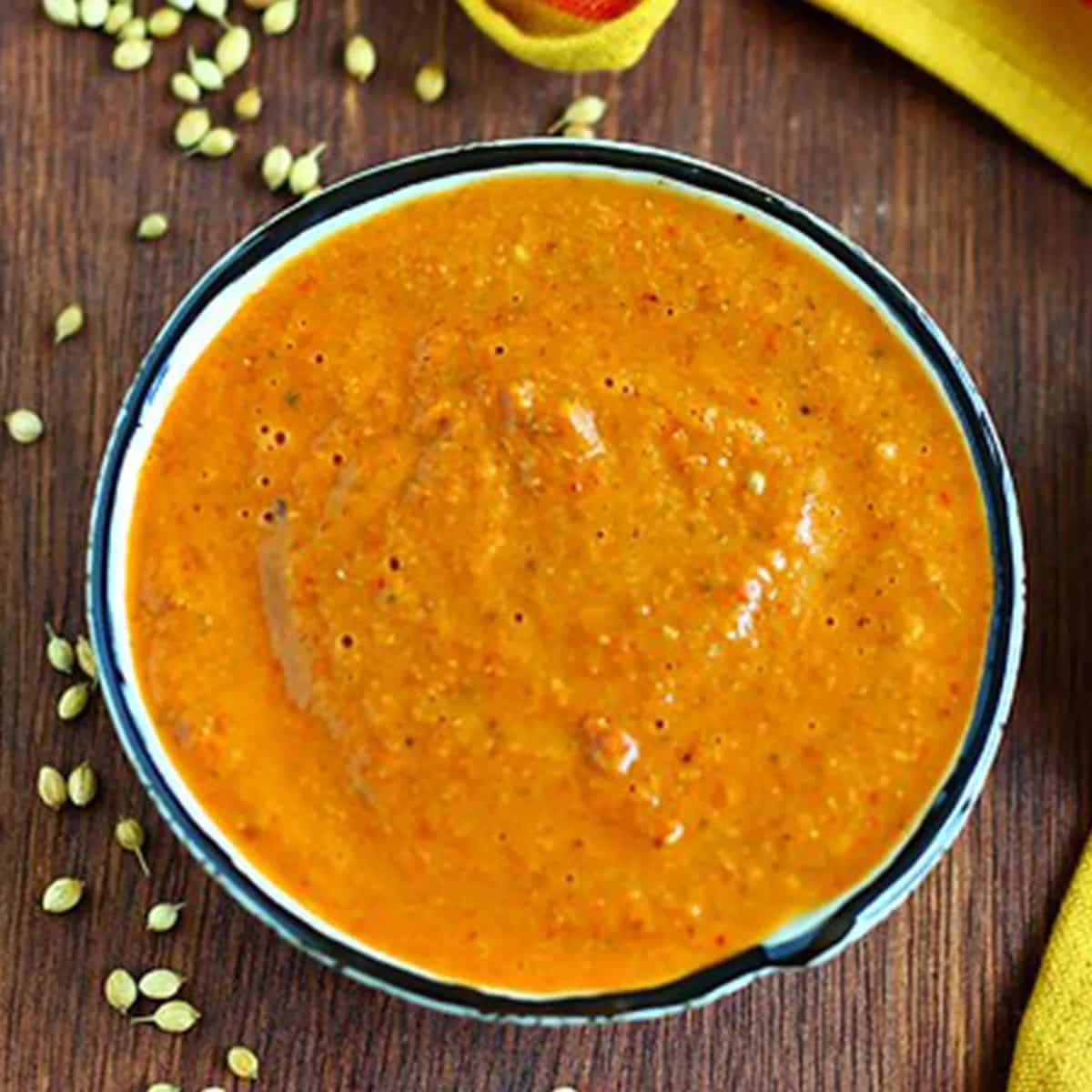 How to make Dhaniya (coriander Seeds) Chutney Recipe