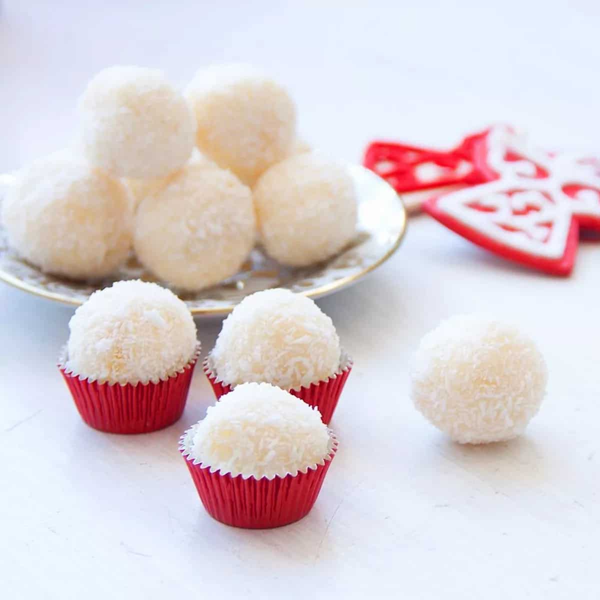How to make Moroccan Coconut Truffles Recipe