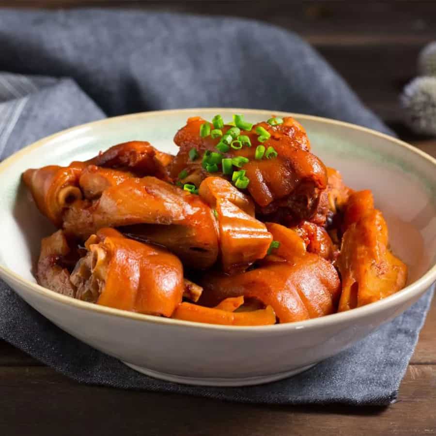 Braised Pork Trotter With Fermented Beancurd Recipe